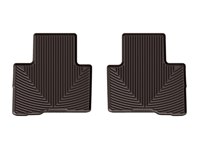 WT Rubber Mats - Rear - Cocoa