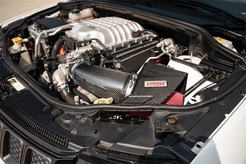 Corsa 20-25 Dodge Durango SRT Hellcat Carbon Fiber Air Intake w/ DryTech 3D No Oil Filter