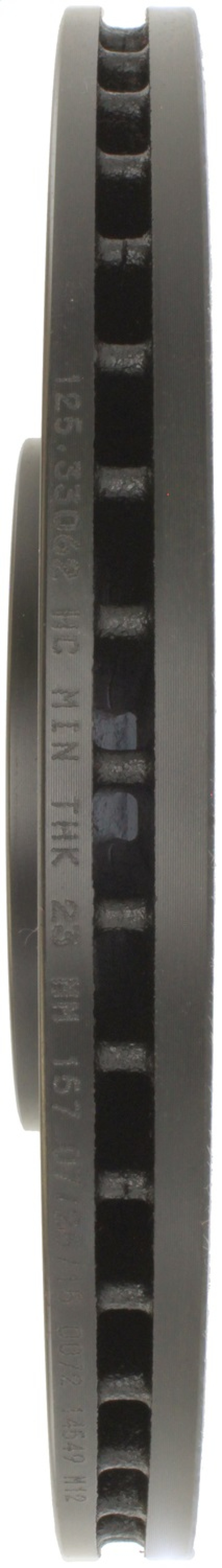 StopTech Power Slot 3/99-06 Audi TT/00-06 TT Quattro / 03-05 VW Golf GTi Right Front Slotted Rotor thumbnail 4