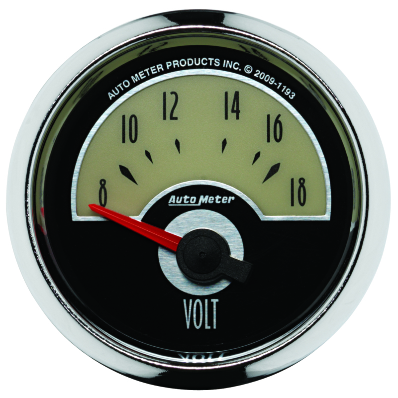 Autometer Cruiser Voltmeter 2 1/16in 18V Electric Gauge thumbnail 9