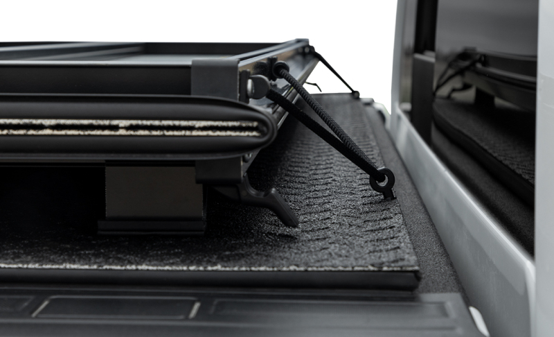 Access LOMAX Pro Series 2022+ Rivian R1T 4ft 6in Bed (w/ OEM Tonneau Track) Cover -Blk Diamond Mist thumbnail 6