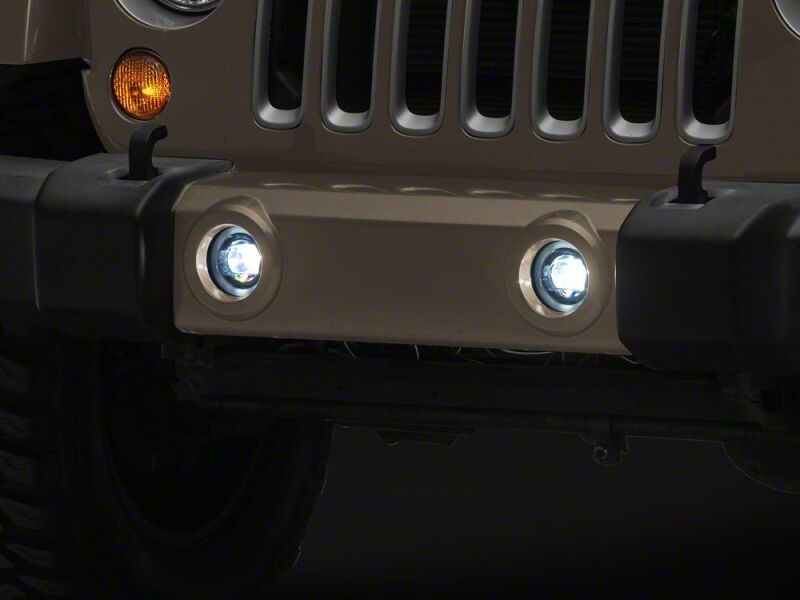 Raxiom 07-18 Jeep Wrangler JK LED Fog Lights with Amber Turn Signals thumbnail 7