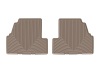 WT Rubber Mats - Rear - Tan