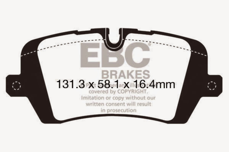 EBC S9 Brake Pad and Rotor Kit (1x ebcUSR2036, 1x ebcDP42161R) thumbnail 8