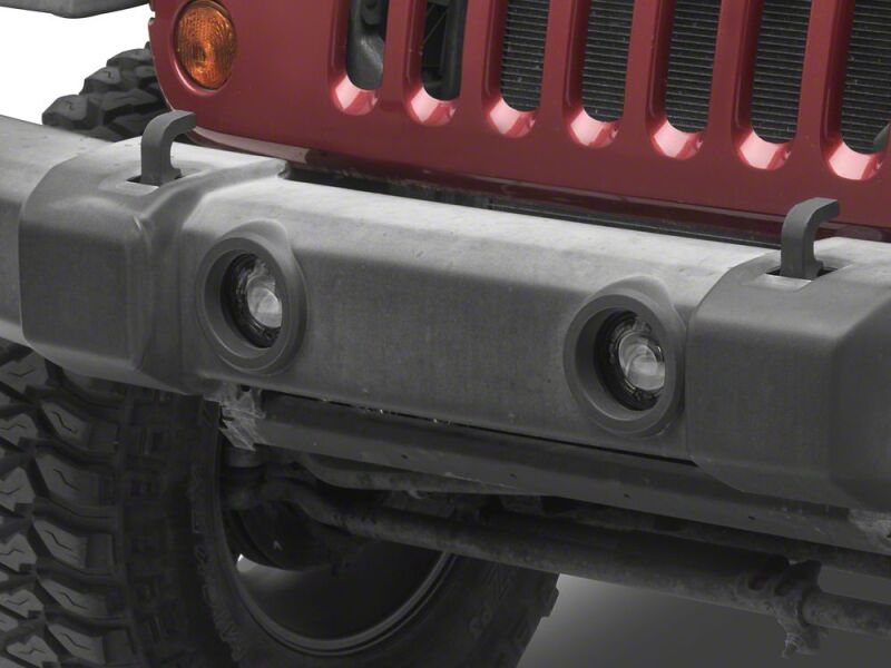 Raxiom 07-18 Jeep Wrangler JK V2 LED Switchback Fog Lights with Amber Turn Signal and Halo Rings thumbnail 7