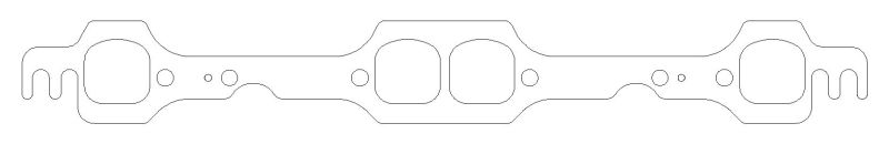 Cometic GM LT1 1.520 inch X 1.510 inch Port .30 inch MLS Exhaust Gaskets thumbnail 6