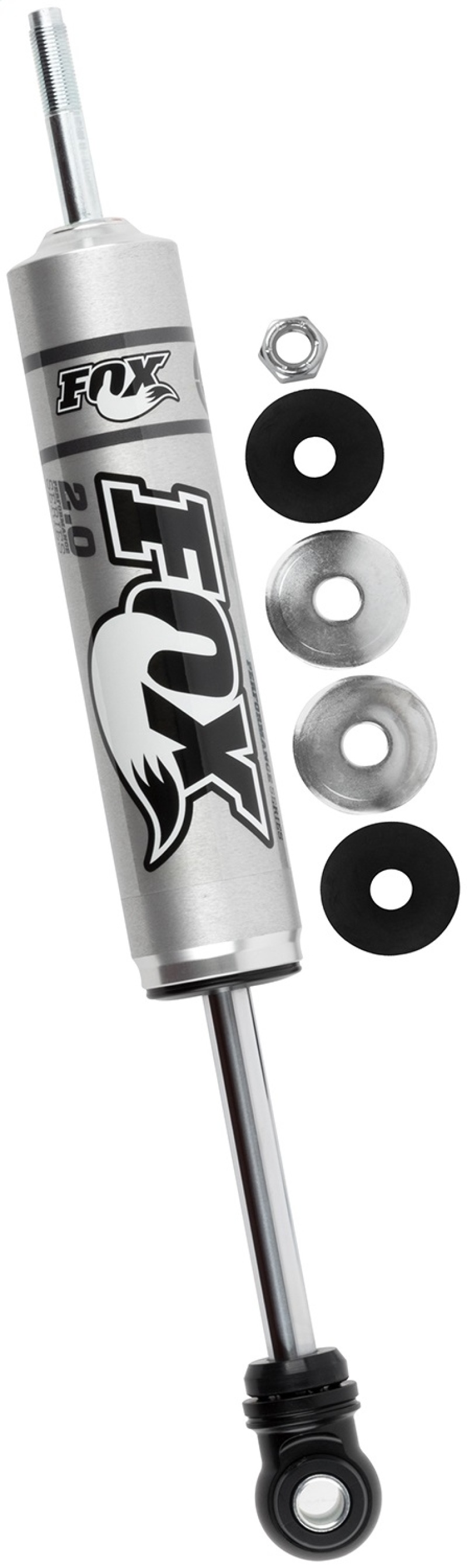 Fox 01-10 Chevy HD 2.0 Performance Series 5.1in. Smooth Body IFP Front Shock (Alum) / 0-1in. Lift thumbnail 3