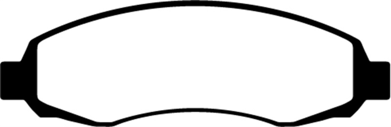 EBC 03-04 Dodge Dakota 2WD 3.7 Yellowstuff Front Brake Pads thumbnail 5
