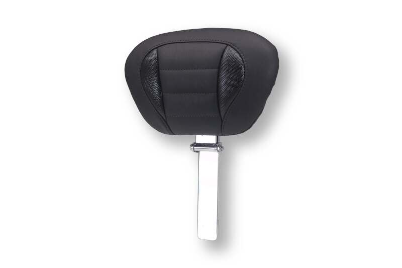 Mustang 23-26 Harley CVO Road Glide, Street Glide, Deluxe ST Driver Backrest Blk w/ Blk Thread