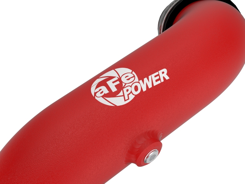 BladeRunner 2-1/4 IN Aluminum Hot Charge Pipe Red