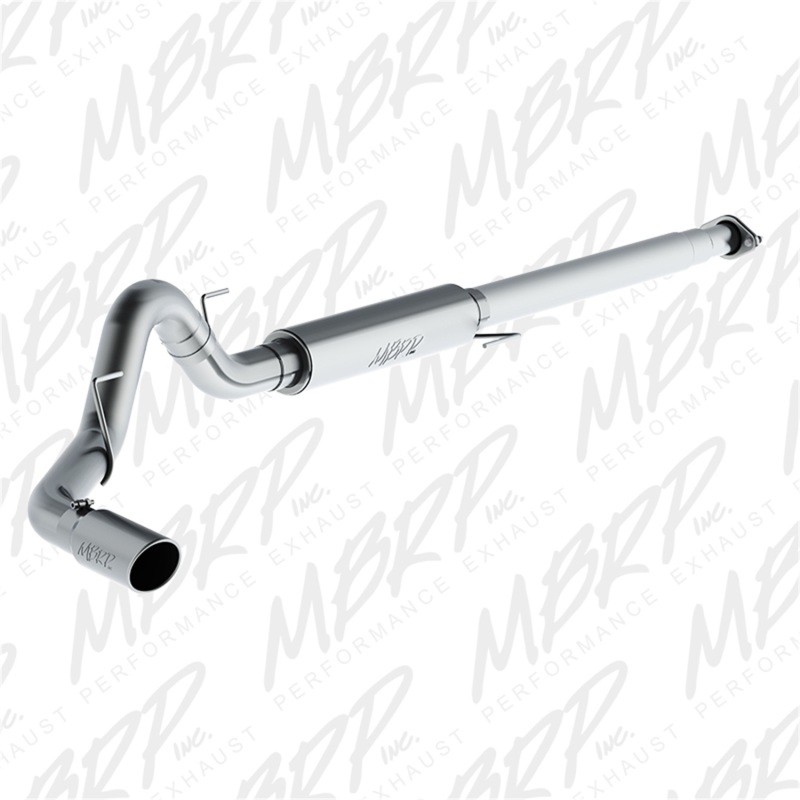 MBRP 2015 Ford F-150 2.7L / 3.5L EcoBoost 4in Cat Back Single Side Alum Exhaust System thumbnail 2