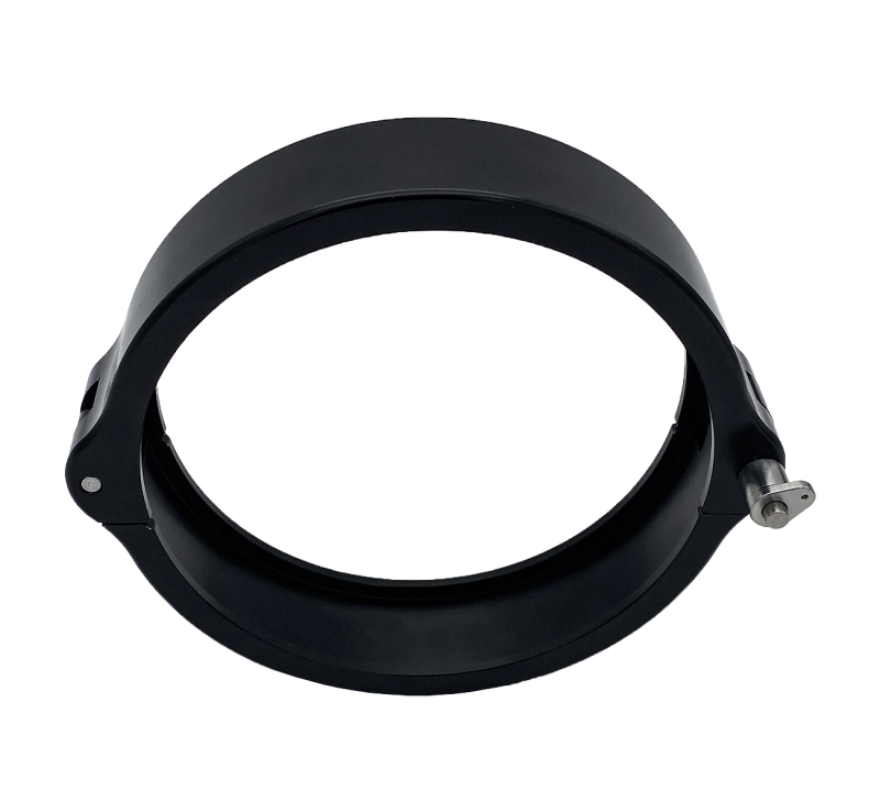 Granatelli 4.0in Dual Seal Clamshell Clamp - Aluminum Black thumbnail 8