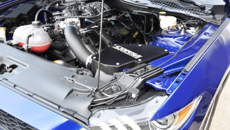 Corsa 2015-2017 Ford Mustang EcoBoost 3.7L V6 Cold Air Intake with MaxFlow 5 Oiled Filter thumbnail 9