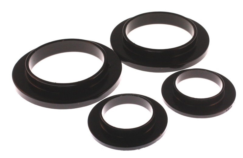 Energy Suspension 79-04 Ford Mustang SVO Black Rear Spring Upper & Lower Isolator Set thumbnail 4