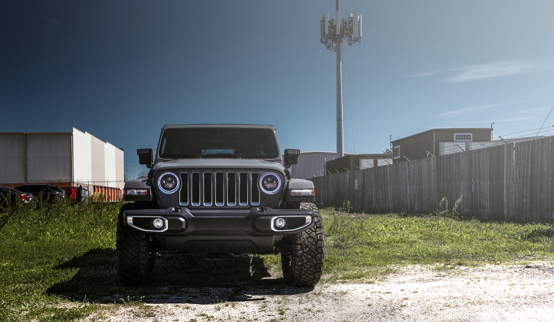 Oracle Jeep Wrangler JL/JT 7in. High Powered LED Headlights (Pair) - w/ BC1 Controller