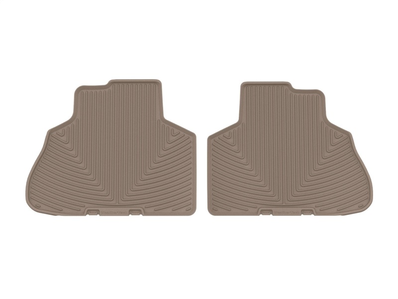 WT Rubber Mats - Rear - Tan