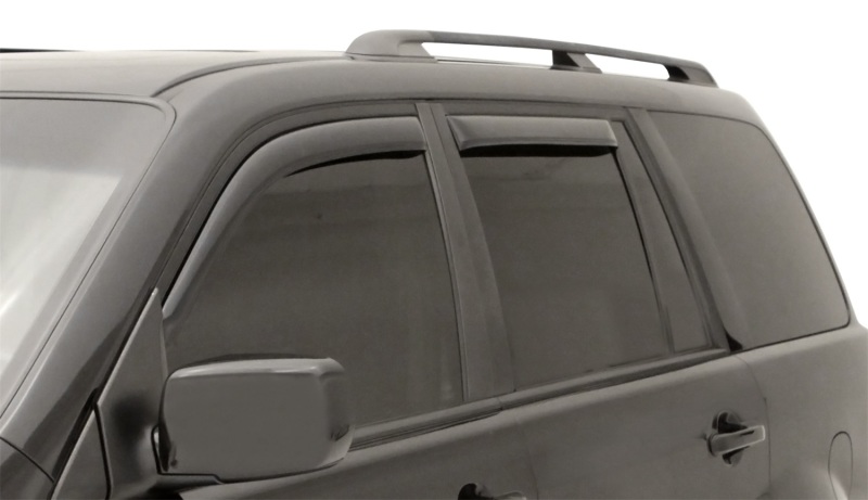 AVS 03-08 Honda Pilot Ventvisor In-Channel Front & Rear Window Deflectors 4pc - Smoke thumbnail 5