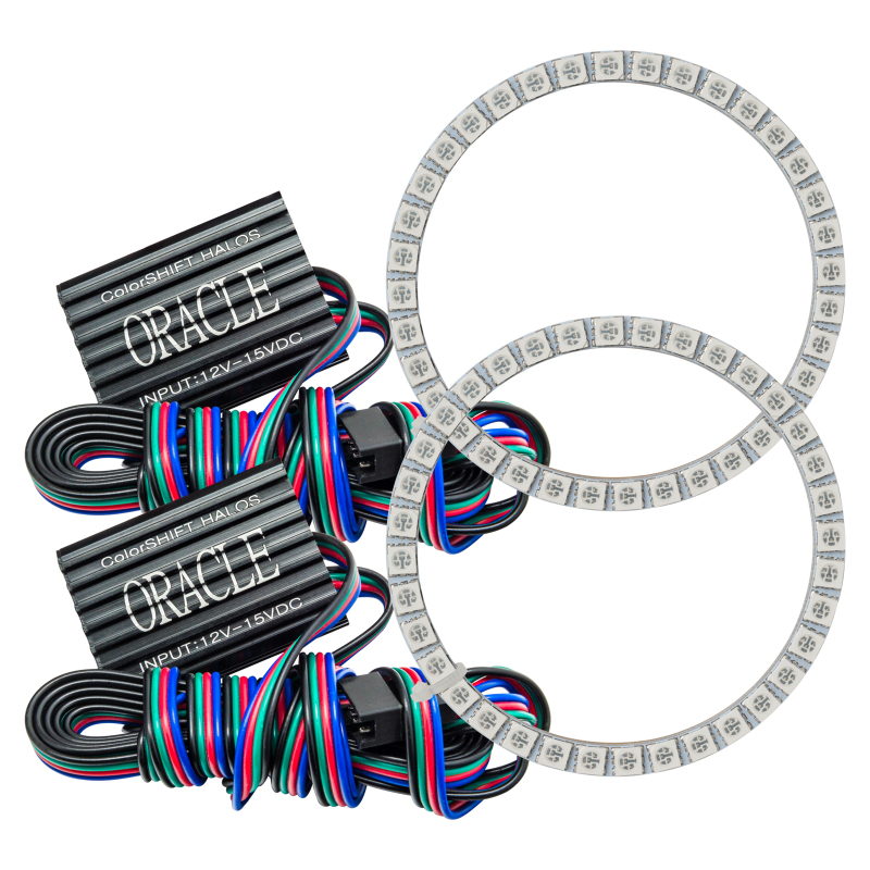 Oracle Ford Explorer Sport Trac 08 LED Fog Halo Kit - ColorSHIFT thumbnail 5