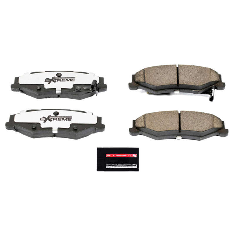 Power Stop 04-09 Cadillac XLR Rear Z26 Extreme Street Brake Pads w/Hardware thumbnail 3