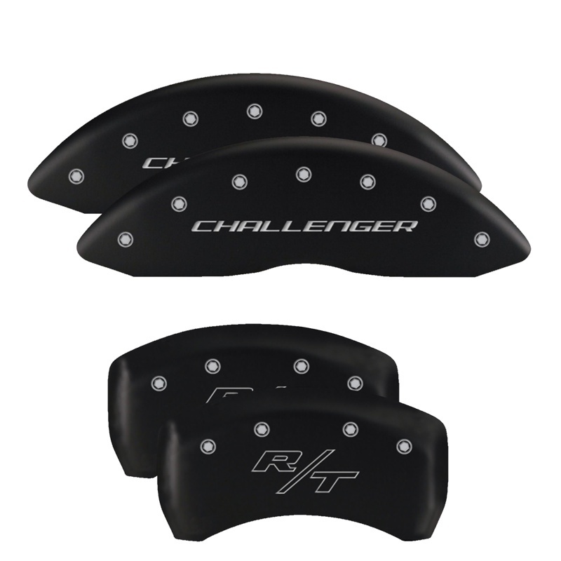 MGP 4 Caliper Covers Engraved Front & Rear SRT4 Black finish silver ch thumbnail 6