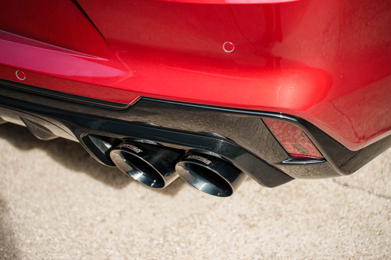 Corsa 22-25 Cadillac CT4 V Blackwing 3in Active Valve Axle-Back - 4.5in Black Tip