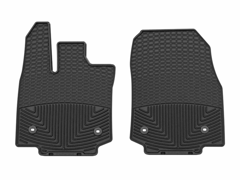 WT Rubber Mats - Front - Blk