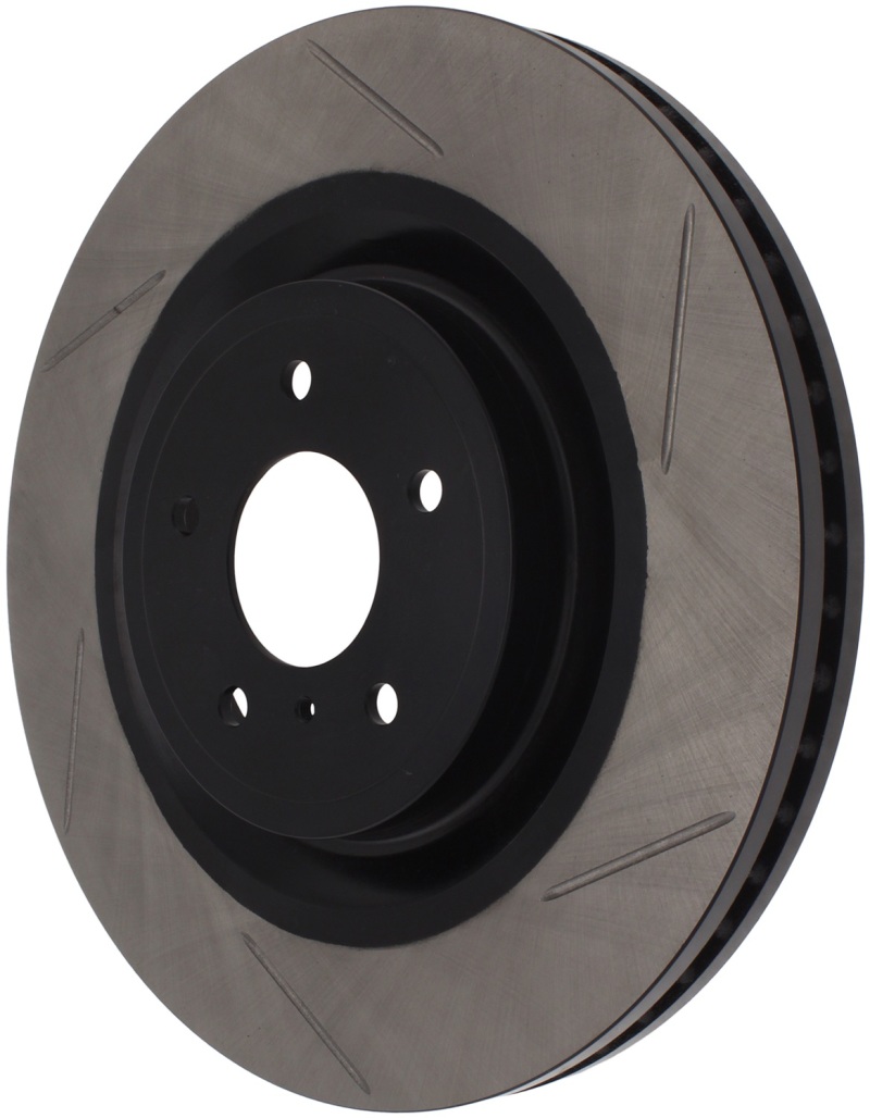StopTech Power Slot Nissan 370z / Infiniti G37 SportStop Slotted Front Left Rotor thumbnail 5