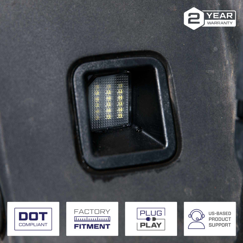 Form Lighting 2017 F-250 LED License Plate Lights (Pair)