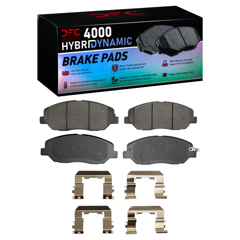 DFC HybriDynamic Brake Pads Hrdwr Kit