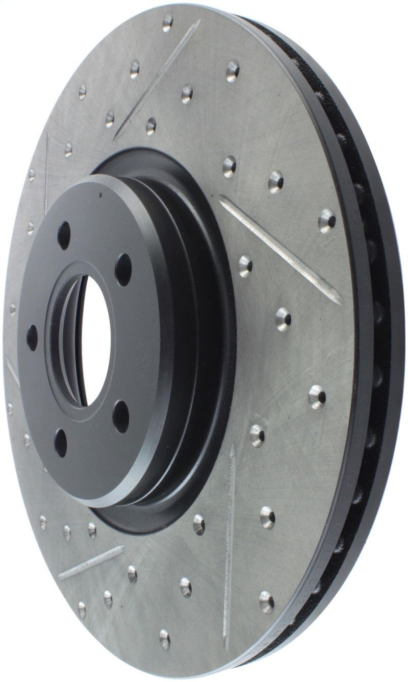 StopTech Slotted & Drilled Sport Brake Rotor thumbnail 5