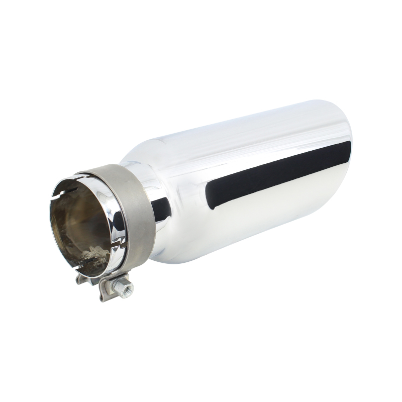 Go Rhino Exhaust Tip - Chrome - ID 3 1/2in x L 14in x OD 5in thumbnail 4