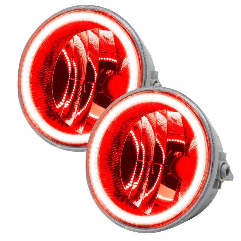 Oracle Lighting 06-10 Ford F-150 Pre-Assembled LED Halo Fog Lights -Red thumbnail 2