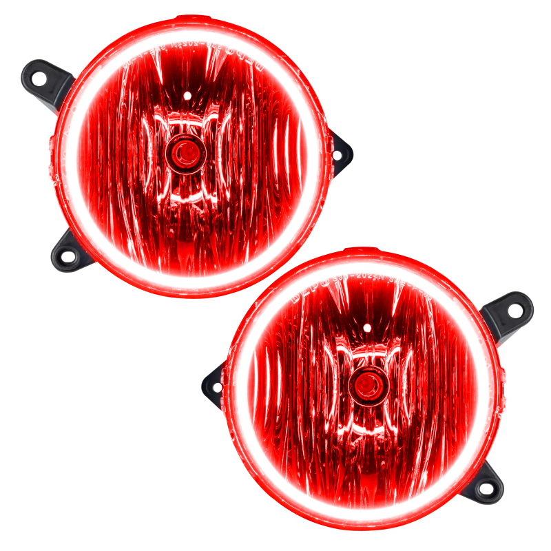 Oracle 05-09 Ford Mustang GT LED Fog Light Halo Kit - Red