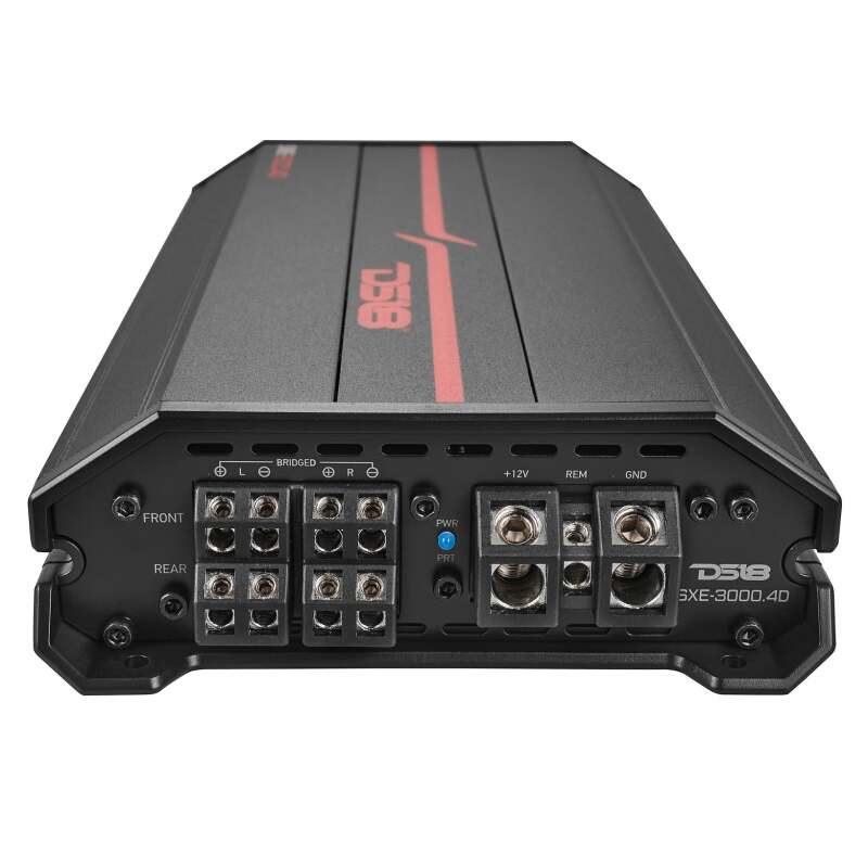 DS18 4-Channel SXE Amplifier Class D 2x 500/4ohm Bridge 4 x 320/2ohm 4 x 200/4ohm Watts RMS- Black thumbnail 2
