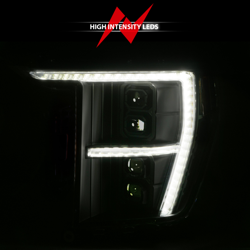 ANZO 21-23 Ford F-150 (w/Factory Halogen) Z-Series Full LED Proj Headlights - Driver Side ONLY thumbnail 8
