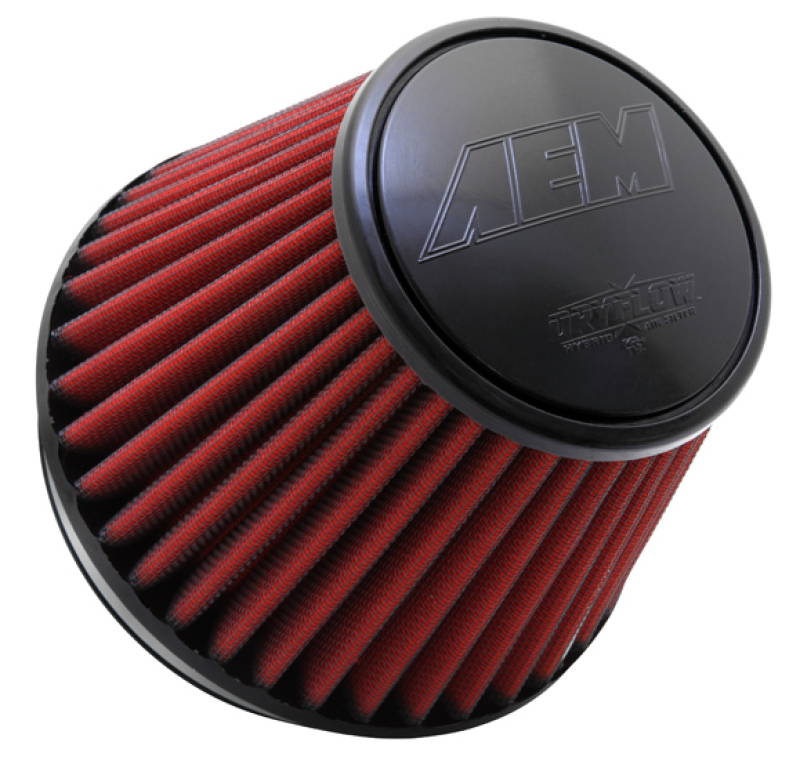 AEM 6 in x 5 in Dryflow Conical Air Filter thumbnail 2