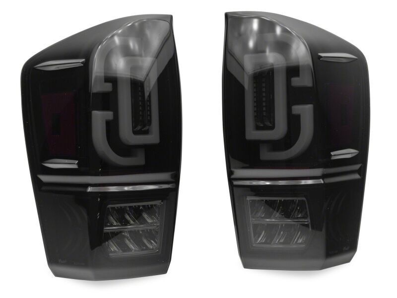 Raxiom 16-23 Toyota Tacoma XW Series Sequential LED Tail Lights- Black Housing/ Smoked Lens thumbnail 4