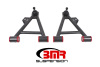 BMR 94-04 Mustang Lower Non-Adj. A-Arms (Coilover Only) w/ Tall Ball Joint (Poly) - Black Hammertone thumbnail 3