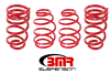 BMR 10-15 5th Gen Camaro V8 Lowering Spring Kit (Set Of 4 Front) - Red thumbnail 3