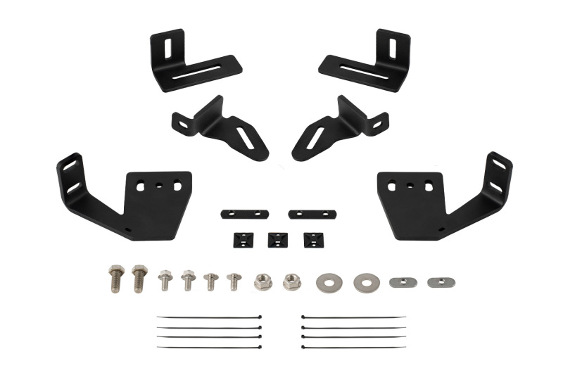 Diode Dynamics Prinsu/Sherpa Roof Racks SS5 7-Pod CrossLink Mounting Bracket Kit Roof Racks thumbnail 2