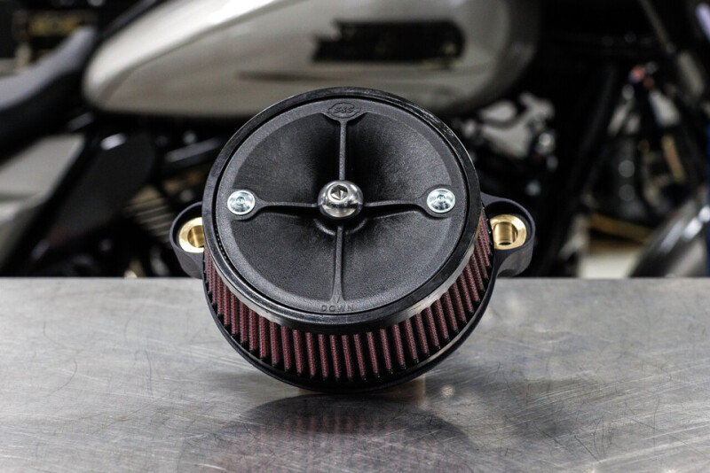 S&S Cycle 2023 CVO M8 Touring Models w/ VVT Stealth Air Cleaner Kit