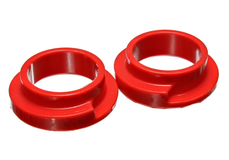 Energy Suspension Universal 2 1/8in ID 2 1/2in OD 5/8in H Red Coil Spring Isolators (2 per set) thumbnail 4