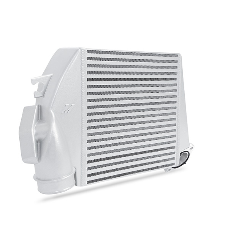 Mishimoto MMTMIC-WRX-08SLBK Top-Mount Intercooler, Silver Cooler Black Hoses, fits Subaru WRX 2008-2014