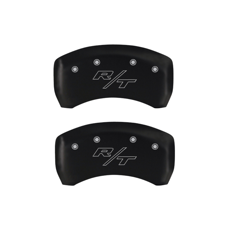 MGP 4 Caliper Covers Engraved Front & Rear Vintage Style/RT Red finish silver ch thumbnail 6