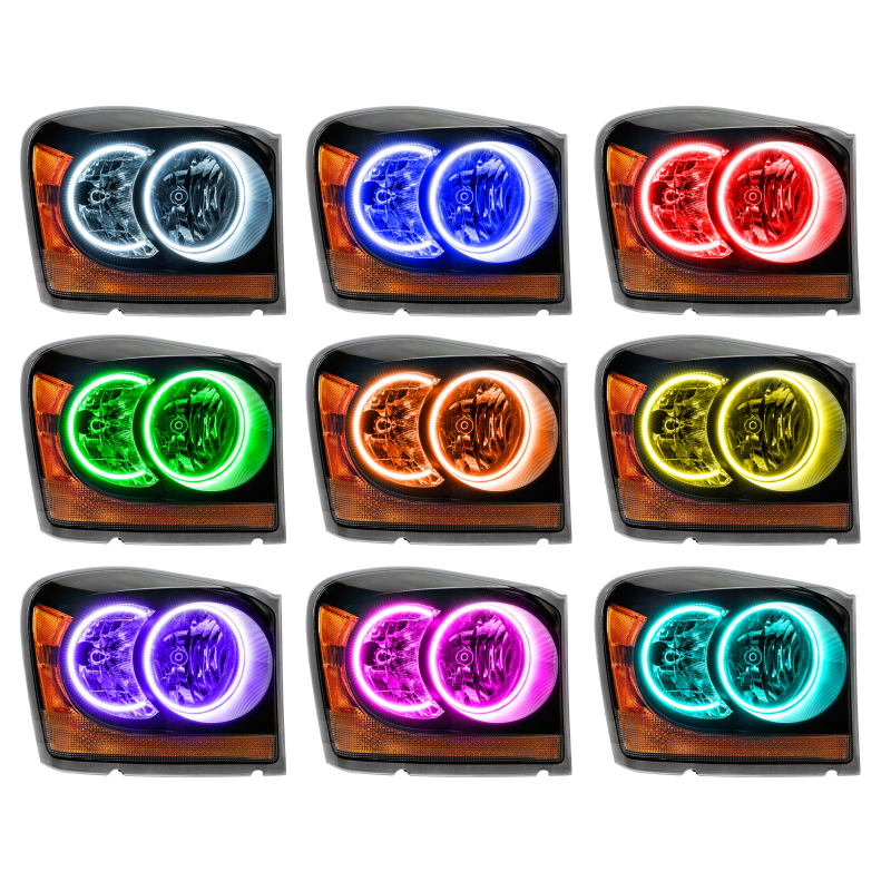 Oracle 04-06 Dodge Durango SMD HL - Black - ColorSHIFT w/ 2.0 Controller thumbnail 3