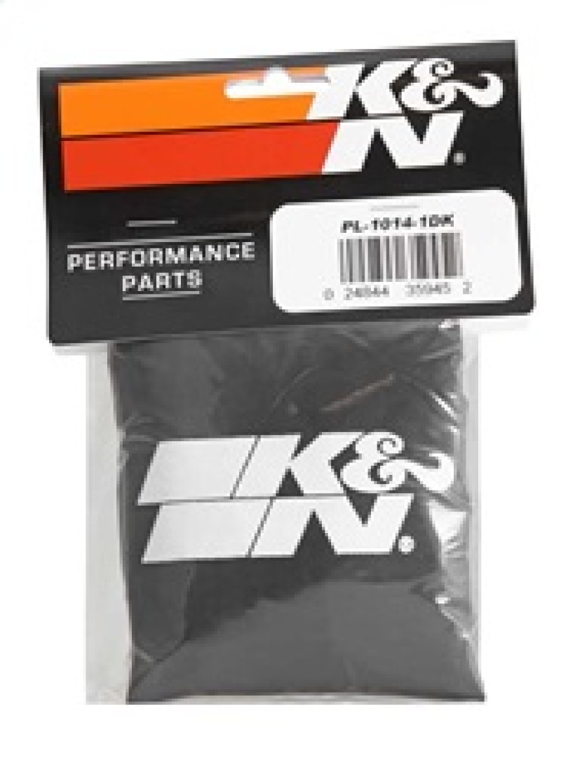 K&N Polaris Black Round Drycharger Air Filter Wrap 11.25inx3inx3in thumbnail 5