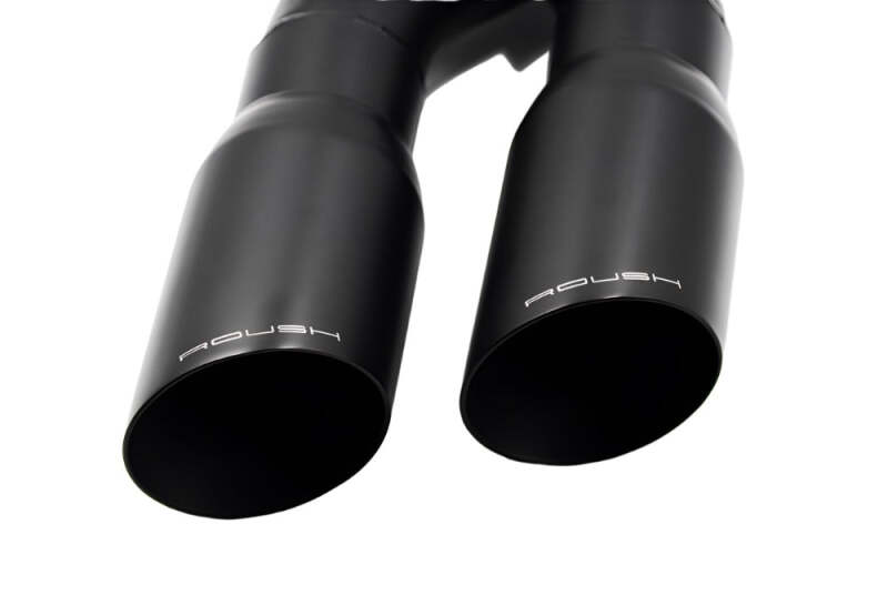 Roush 21-24 Ford F-150 5.0L 4in Black Exhaust Y Tip Kit thumbnail 4