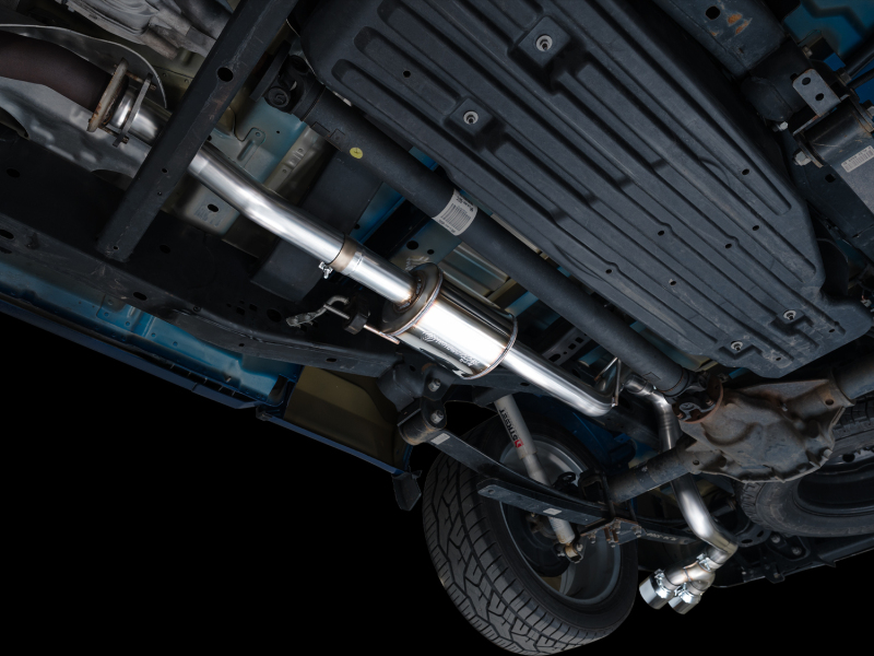 AWE Tuning 21-25 Ford F150 (14th Gen Reg Cab) Cat-Back Exhaust - 4.5in Dual Side Exit Chrome Tips thumbnail 9