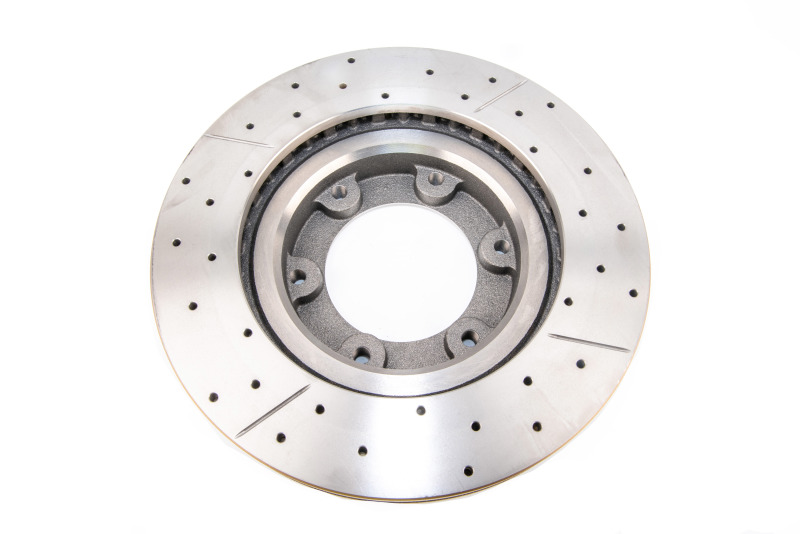 DBA Street Series X-Gold Disc Brake Rotors DBA784X Rotor, Cross-Drilled, Slotted, X-Gold, Uni-Directional, Toyota, Lexus, Front, Each thumbnail 5