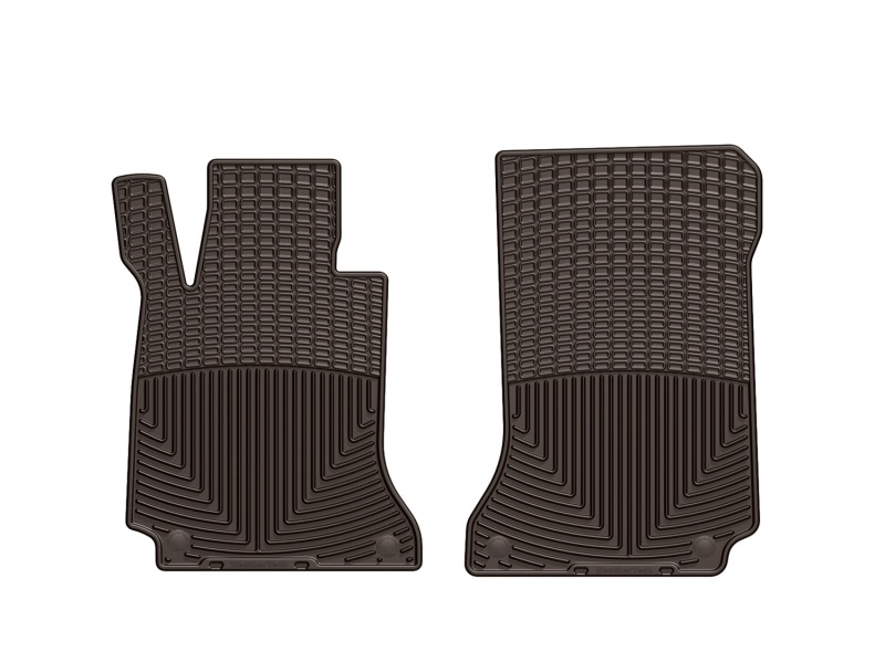WT Rubber Mats - Front - Cocoa